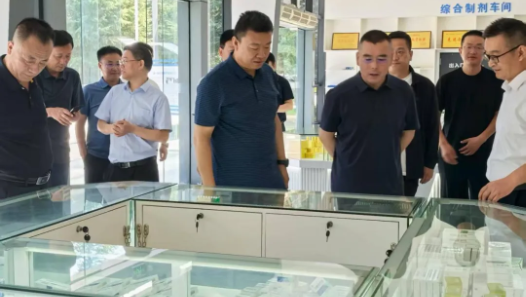 甘肃省药品监督管理局党组书记、局长吉永锋到独一味制药考察调研 助力企业高质量发展